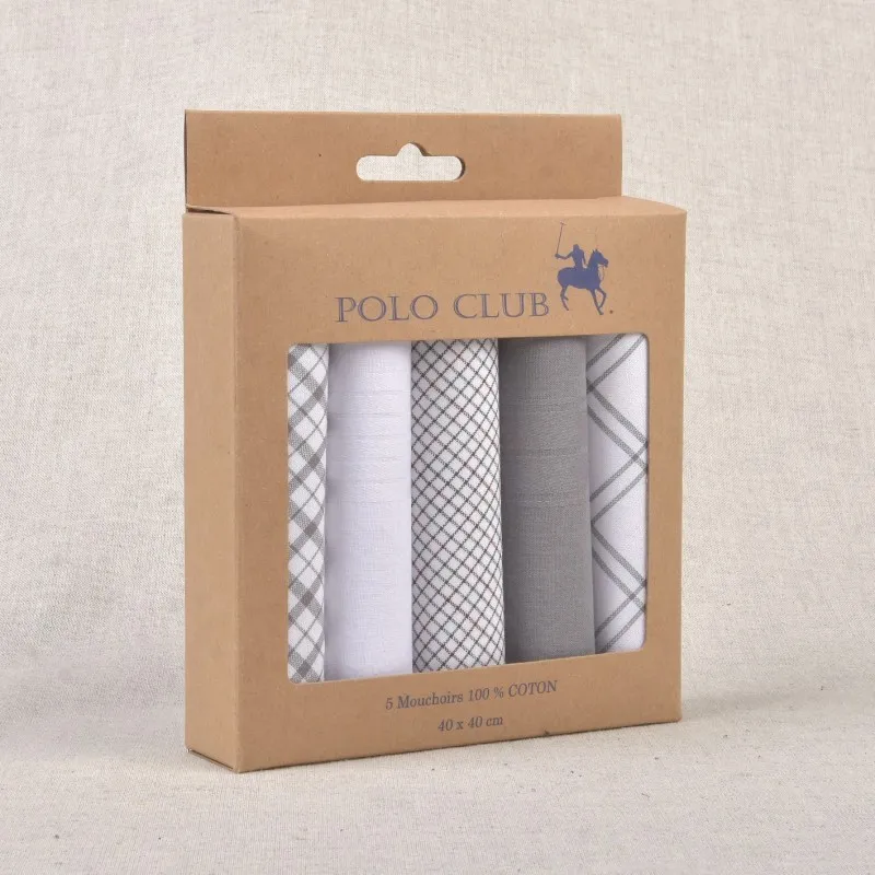 Mouchoirs 100 coton *5p - 3c