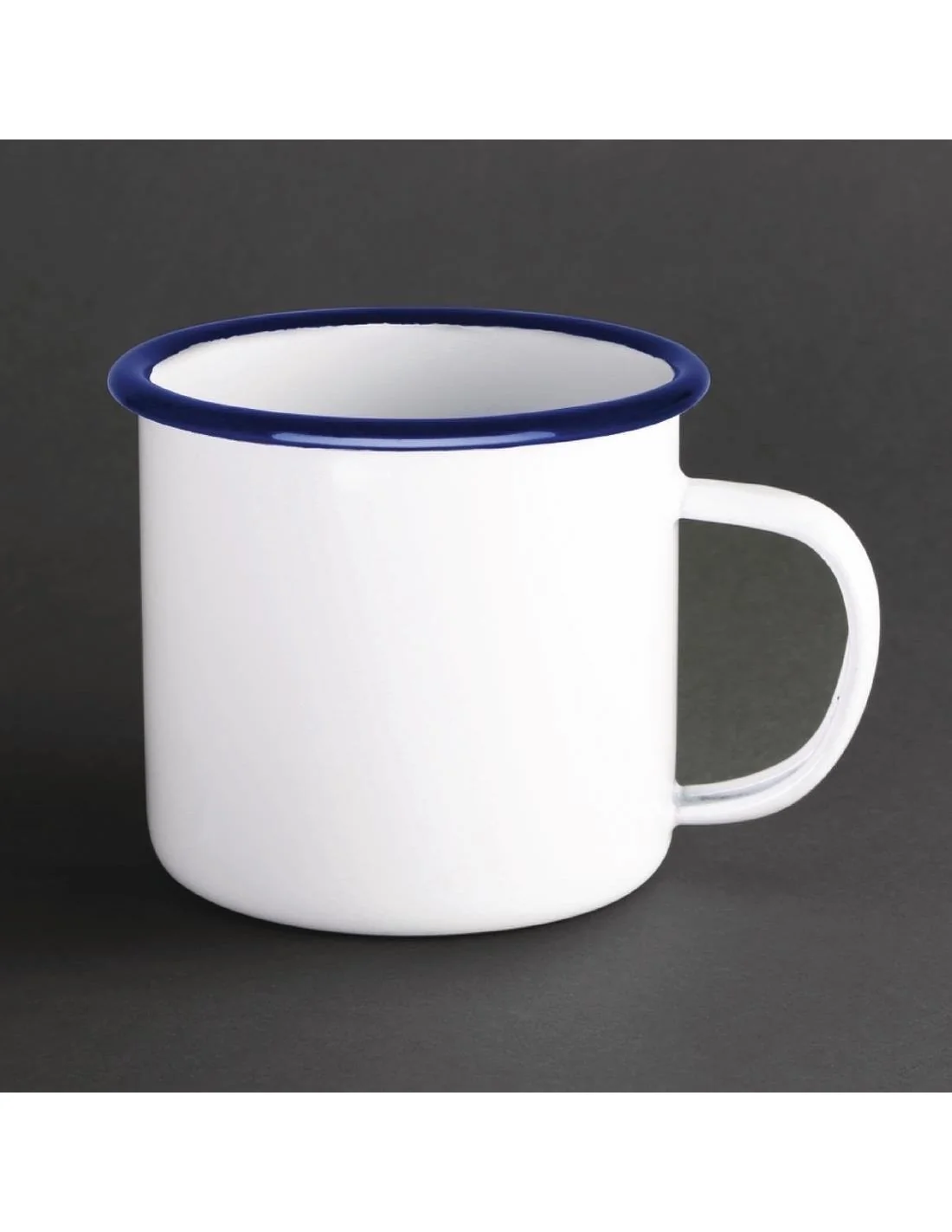 Mug en acier émaillé Olympia (Lot de 6)