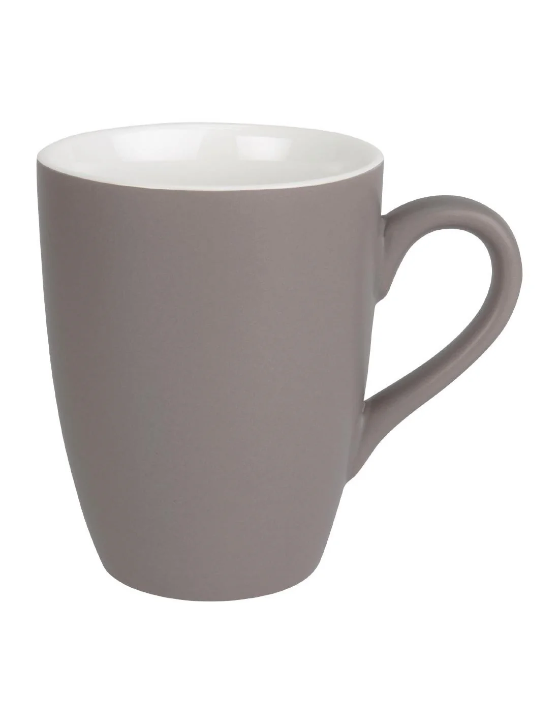 Mug pastel mat en porcelaine Olympia gris 320ml