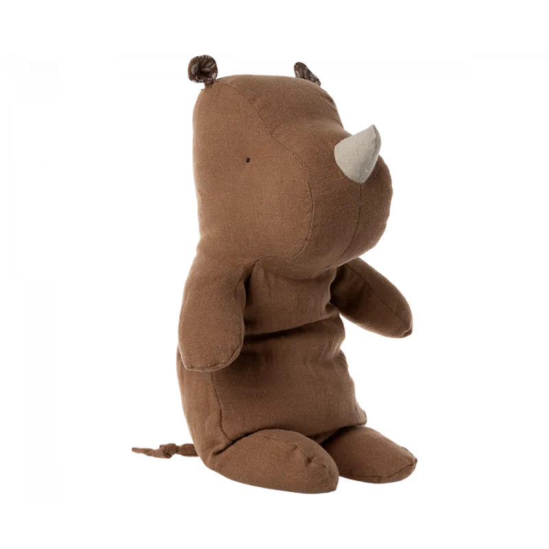 muñeco safari rhino mediano chocolate