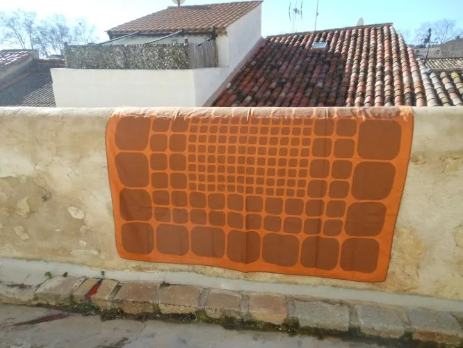 Nappe vintage marque irisette