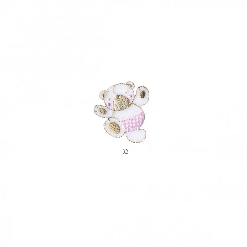 Ourson dansant - Rose