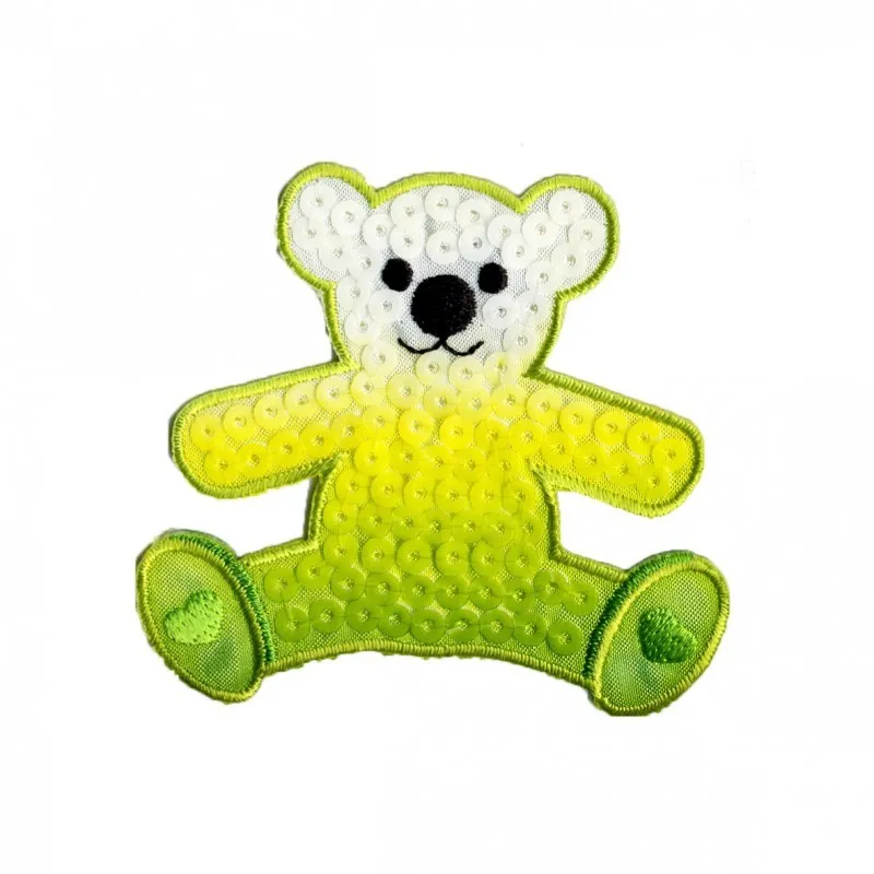 Ourson degrade de col - Vert