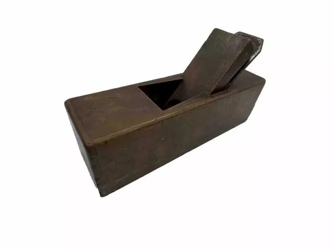 outil ancien rabot bois Peugeot old french tool wooden hand Marque Paris
