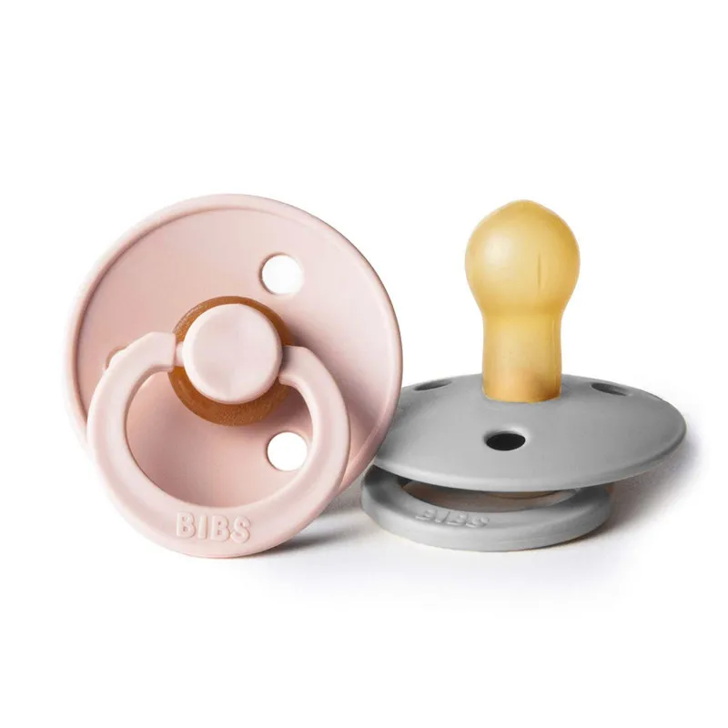 pack 2 chupetes bibs cloud/blush