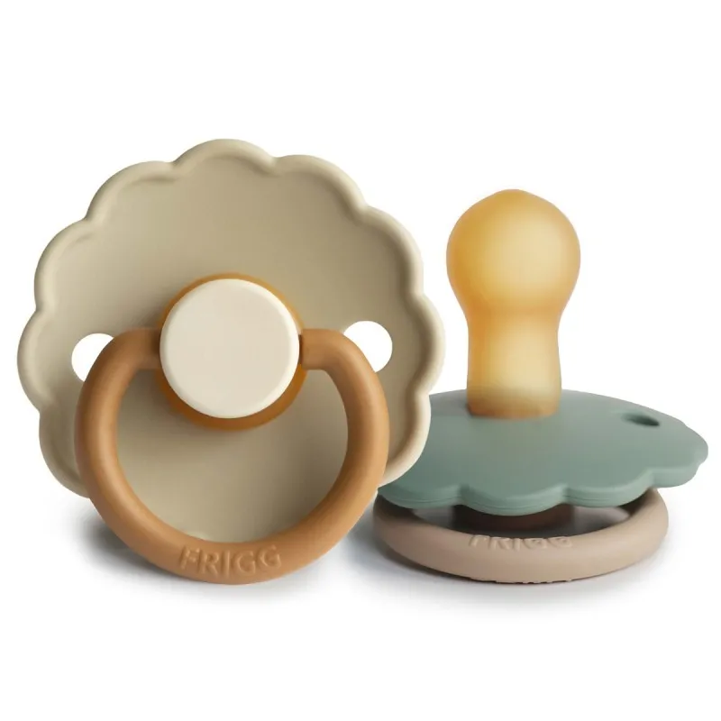 pack 2 chupetes frigg daisy desert/willow