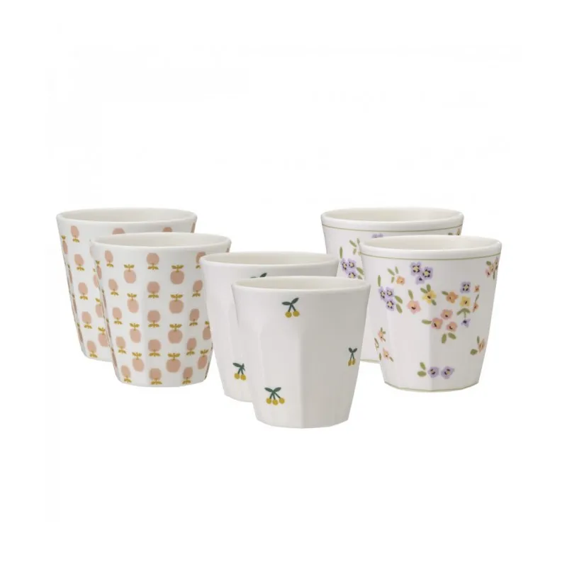 pack 6 vasos petit jour émile et ida