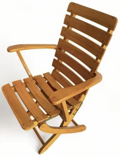 Paire de Fauteuils de Jardin Vintage Clairitex – Bois Courbé, Années 1960