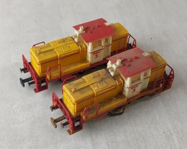 Paire de locotracteurs C Mak 3, réf. 8527, Jouef, en HO