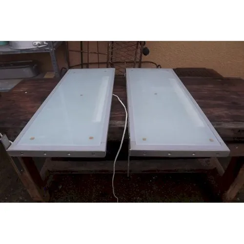 Paire détagéres Lumineuse RATANIELL