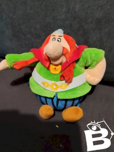Peluche asterix vercingetorix en bel etat