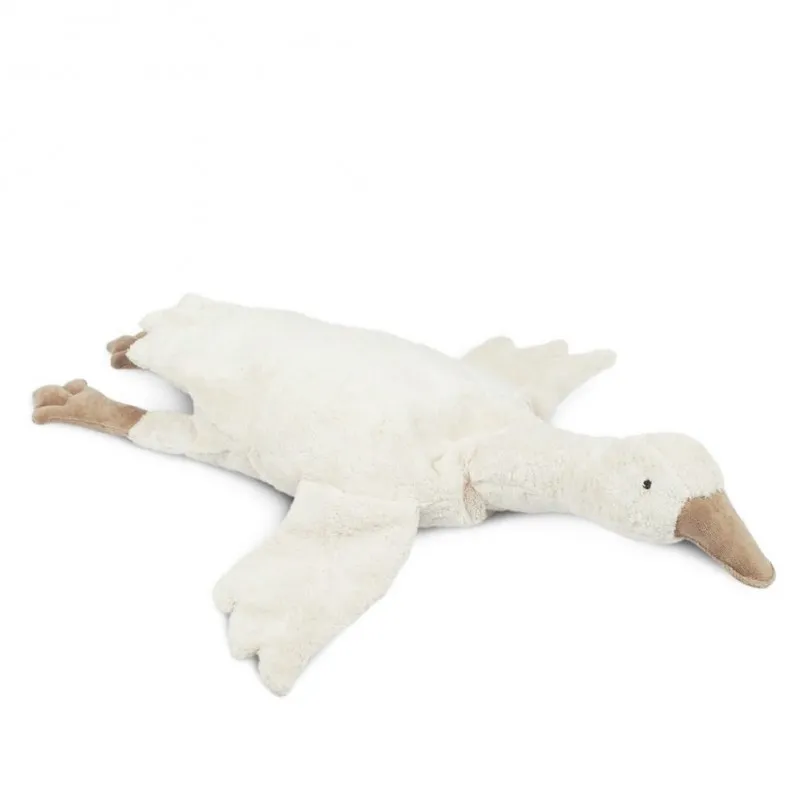 peluche senger cuddly goose ivory grande