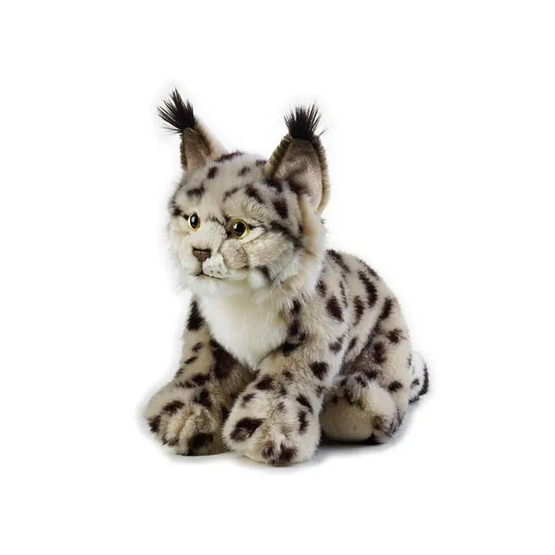 peluche lince beige