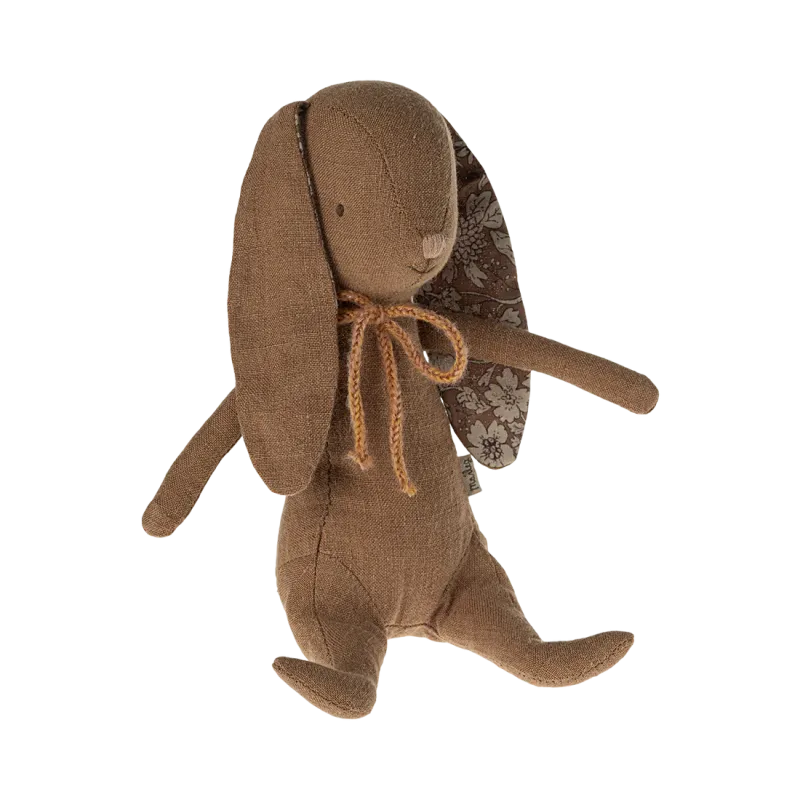peluche maileg bunny small chocolate brown