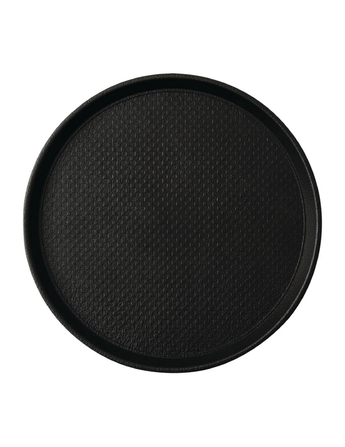 Plateau antidérapant Roltex Blackline rond 310mm noir