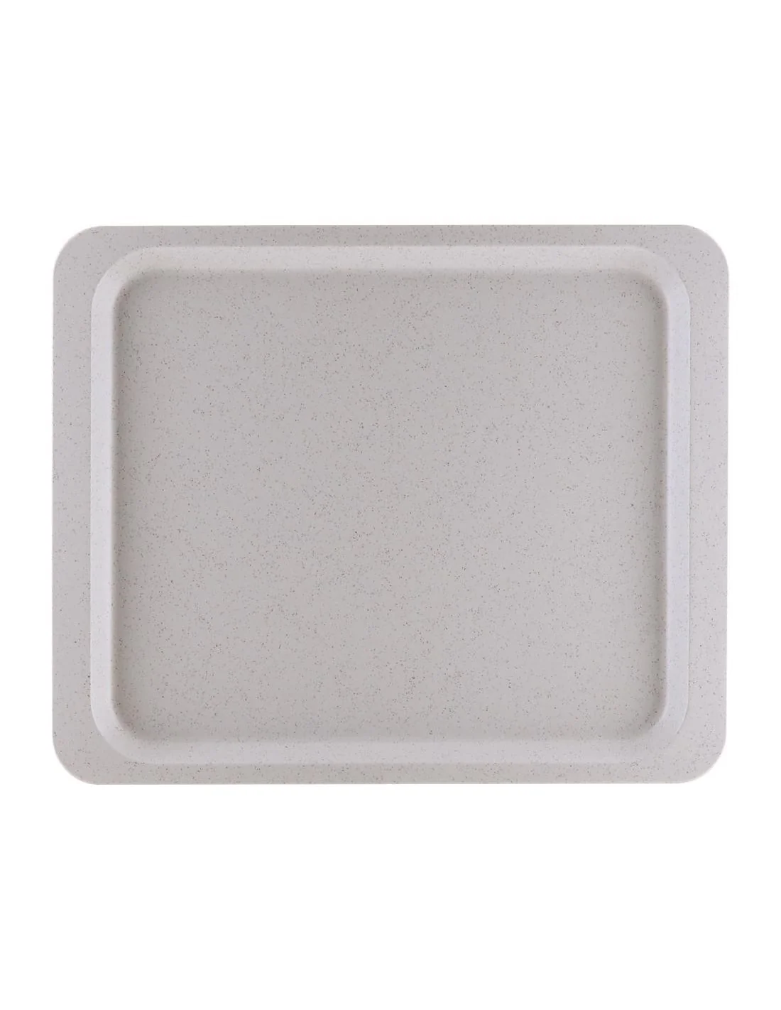 Plateau de service en polyester Roltex GN1/2 325x265mm gris moucheté