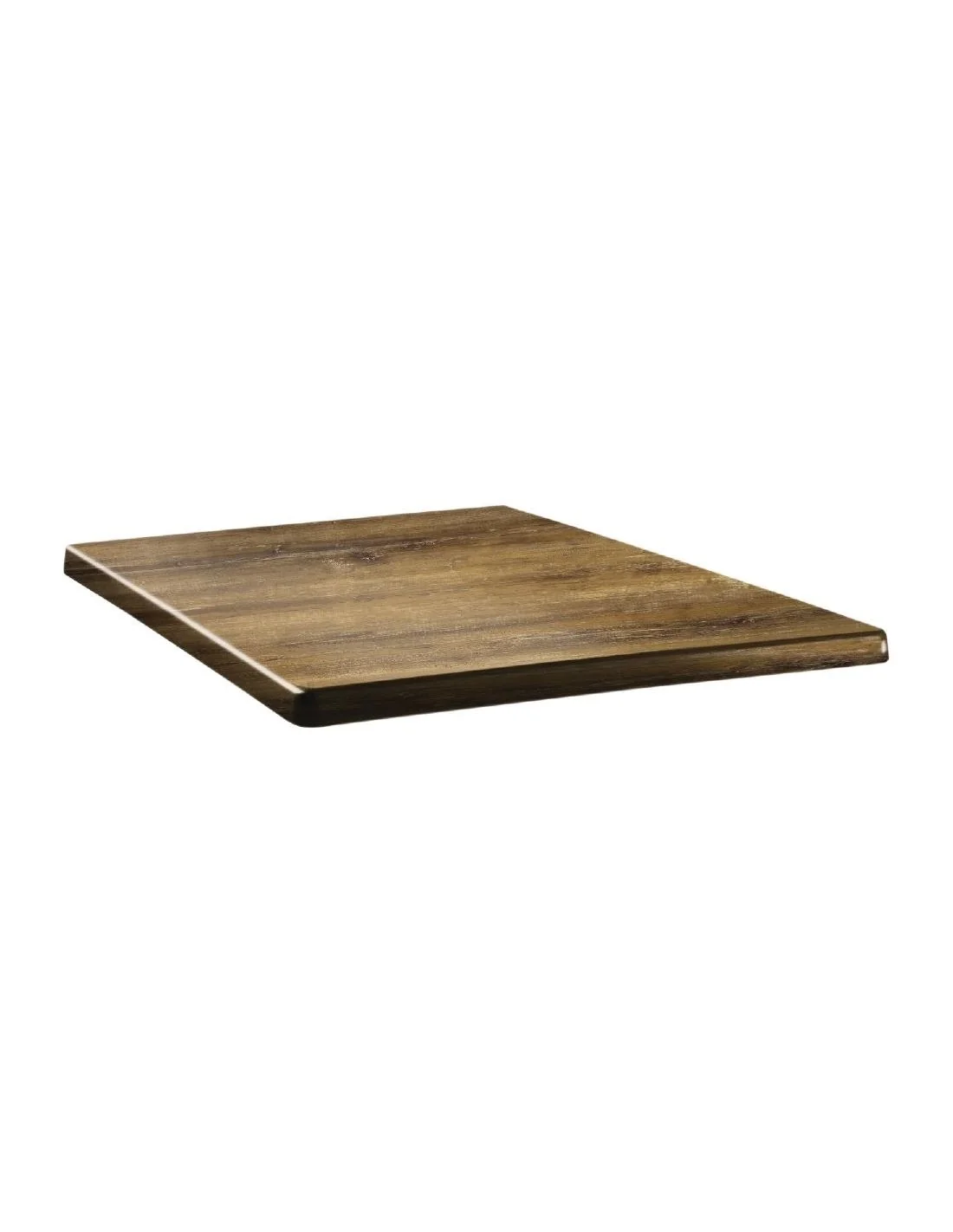 Plateau de table carré Topalit Classic Line 70x70cm atacama cherry