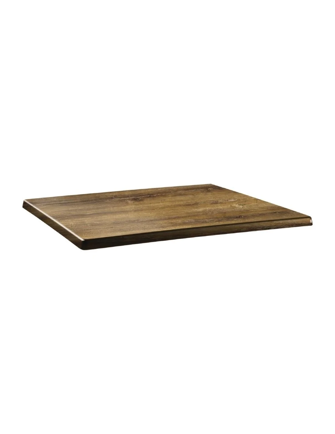 Plateau de table rectangulaire Topalit Classic Line 110x70cm atacama cherry