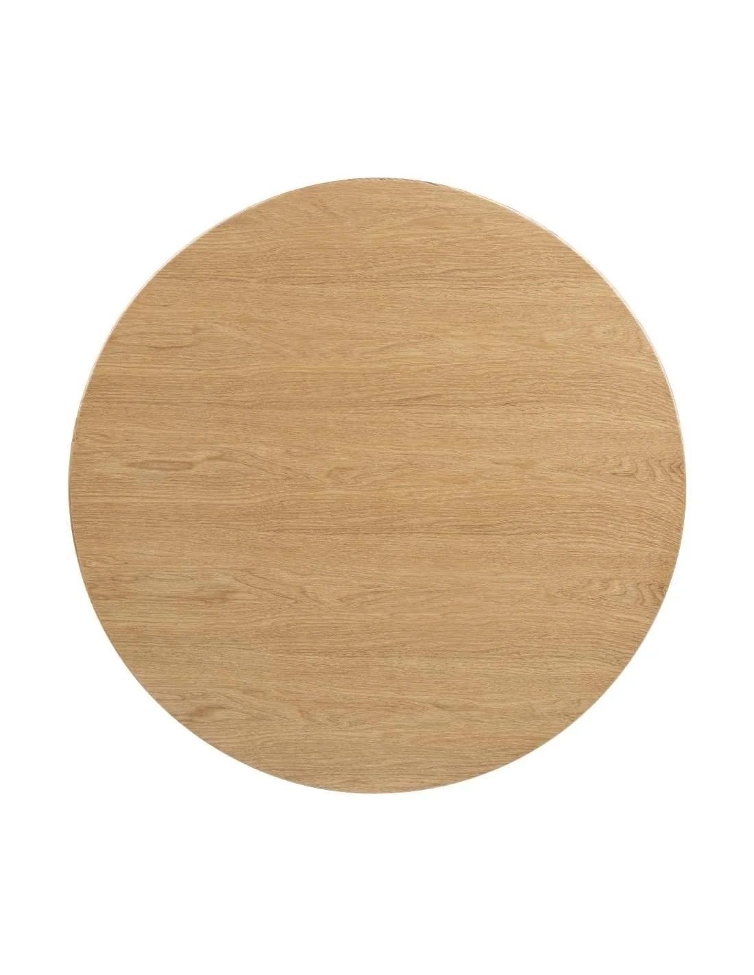 Plateau de table rond pré-percé coloris frêne naturel Bolero 600mm