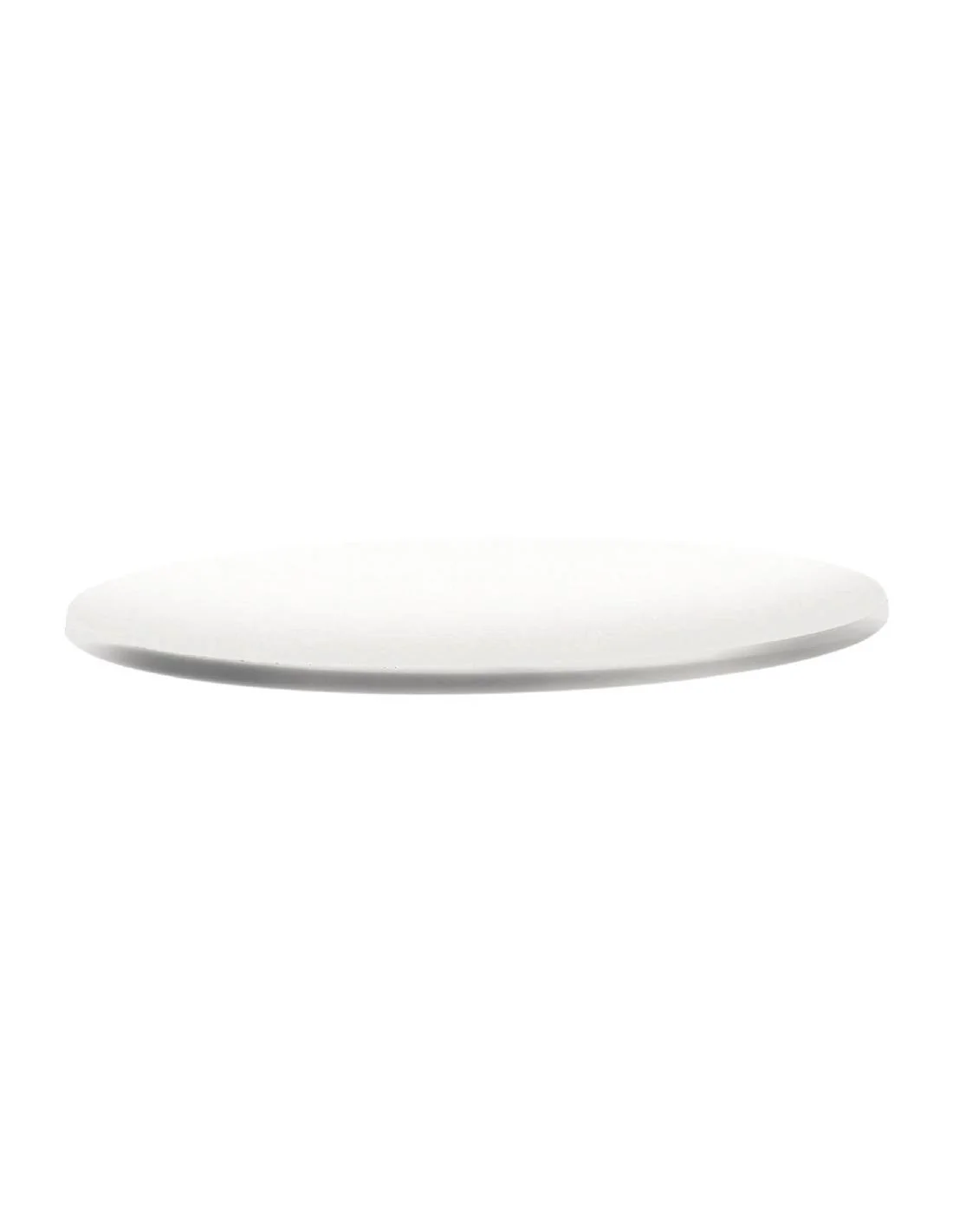 Plateau de table rond Topalit Classic Line 70cm blanc pur
