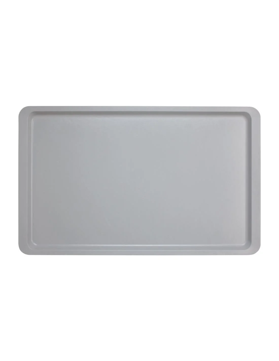 Plateau lisse en polyester Versa Cambro 530 x 325mm gris clair