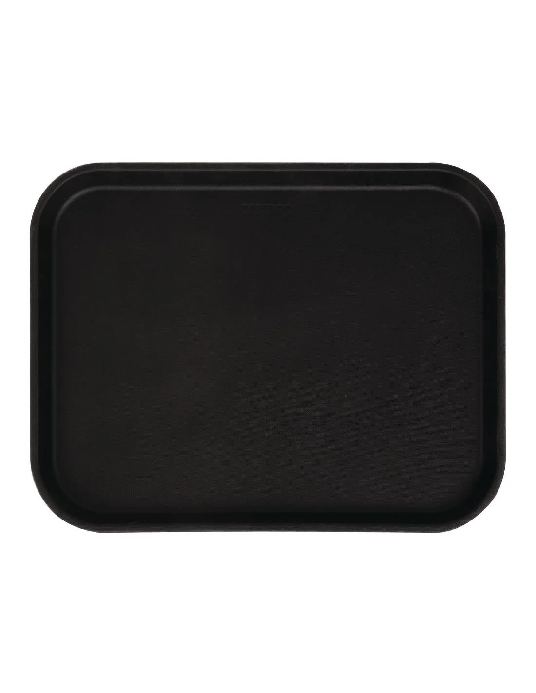 Plateau rectangulaire antidérapant en fibre de verre Camtread Cambro noir 45,7 cm