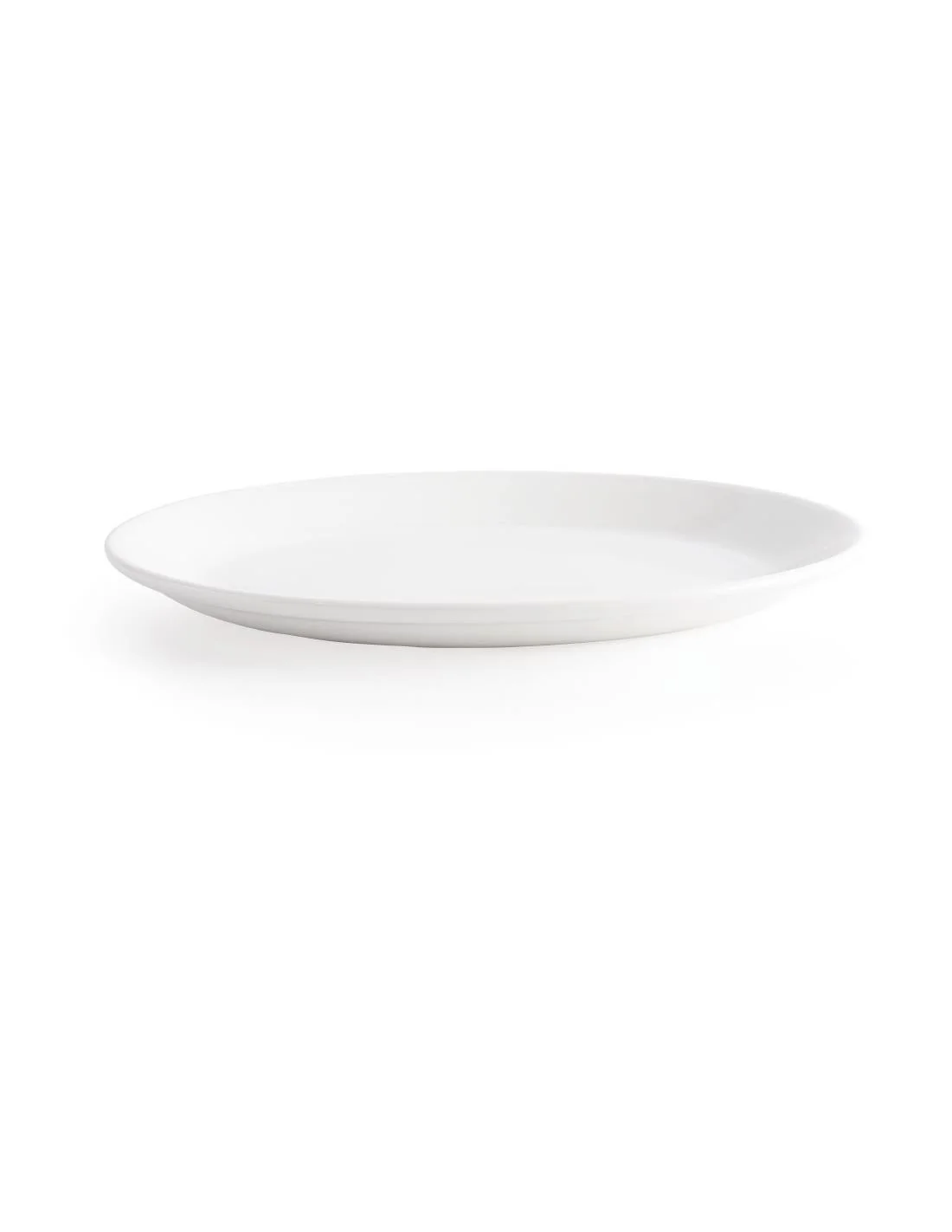Plateaux ovales blancs Churchill Whiteware 305mm (lot de 12)