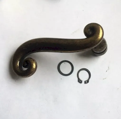 poignée de porte Aquitaine Bouvet sens gauche en laiton massif