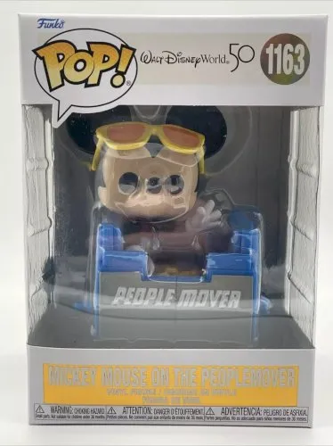 POP N°1163 Walt Disney World 50Th Mickey Mouse On The Peoplemover