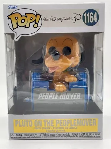 POP N°1164 Walt Disney World 50Th Pluto On The Peoplemover