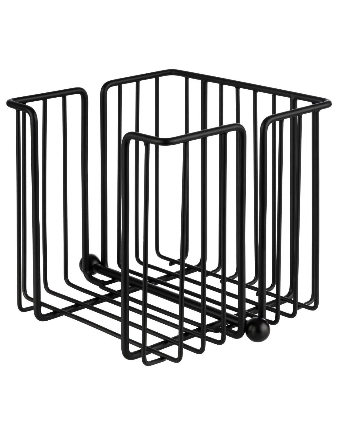 Porte-serviettes APS Urban noir 190 x 190 x 180 mm