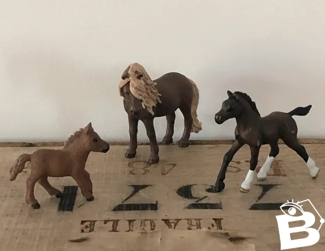 Poulains et cheval Schleich