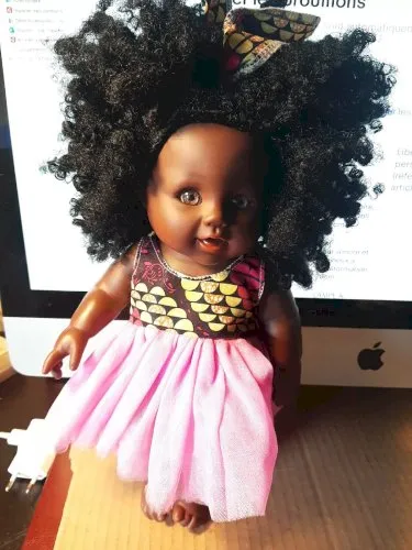 Poupée noire, Nathalie Doll- 30 cm