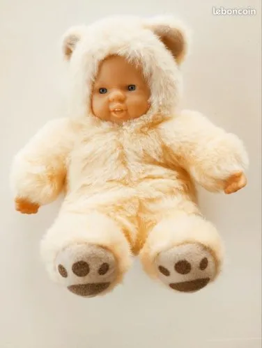 poupee peluche anne Geddes ours