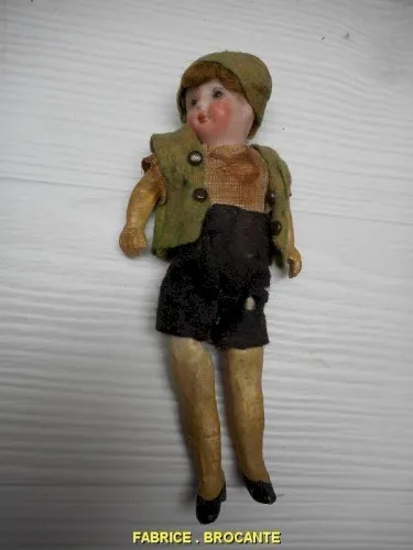 POUPEE TETE PORCELAINE GW GERMANY