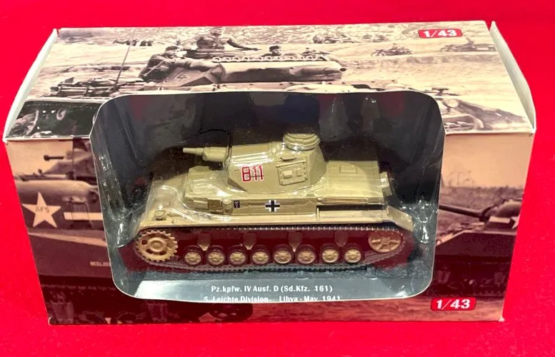 PZ.kpfw.IV Ausf.D Libye Mai (1941) 1/43 Altaya