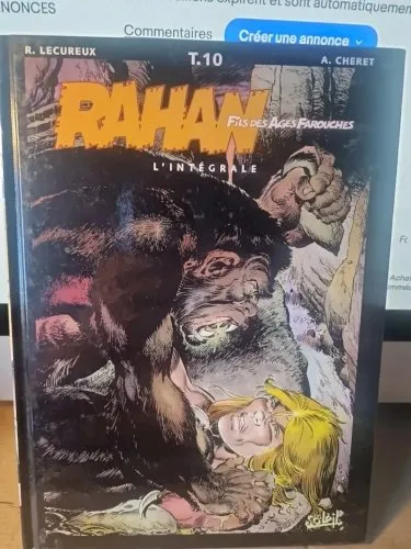 RAHAN INTÉGRALE NOIRE SOLEIL tome 10