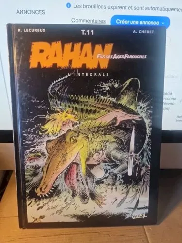 RAHAN INTÉGRALE NOIRE SOLEIL tome 11