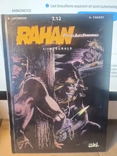 RAHAN INTÉGRALE NOIRE SOLEIL tome 12