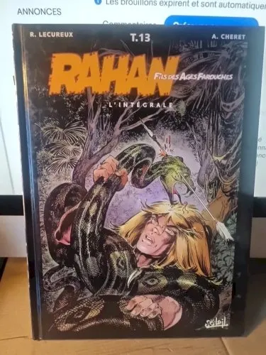 RAHAN INTÉGRALE NOIRE SOLEIL tome 13