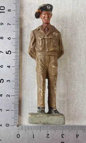 Rare ancienne figurine, maréchal Montgomery, Durso, vintage