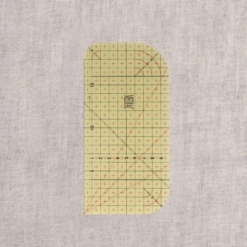 Règle de repassage 20x10cm