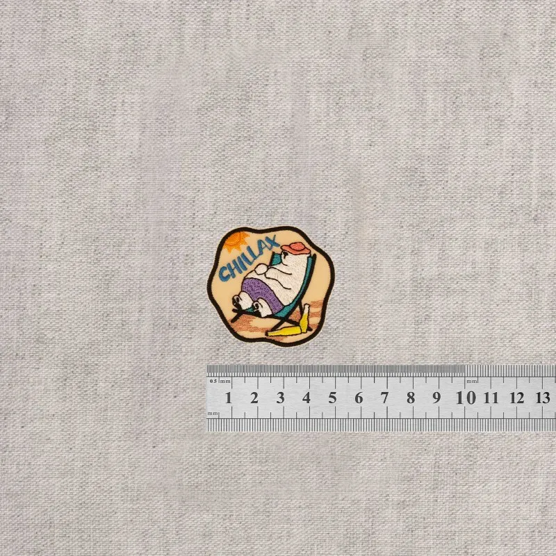 S ecusson animaux fun - Chillax