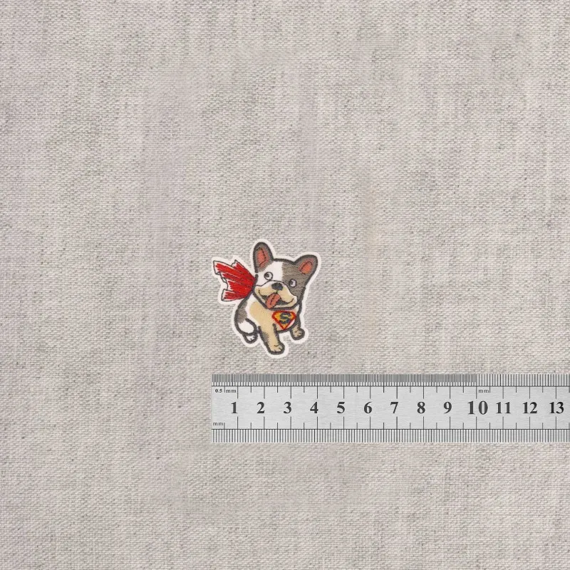 S ecusson animaux super heros - Chien superman