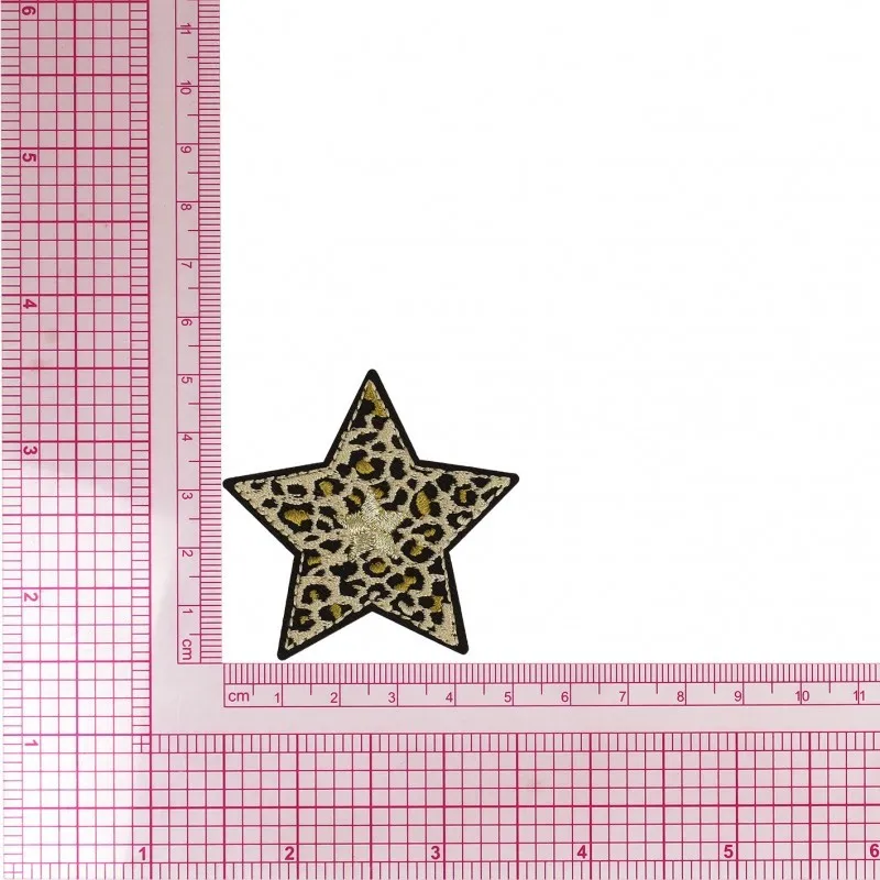 S ecusson etoile panthere et zebre - Panthère