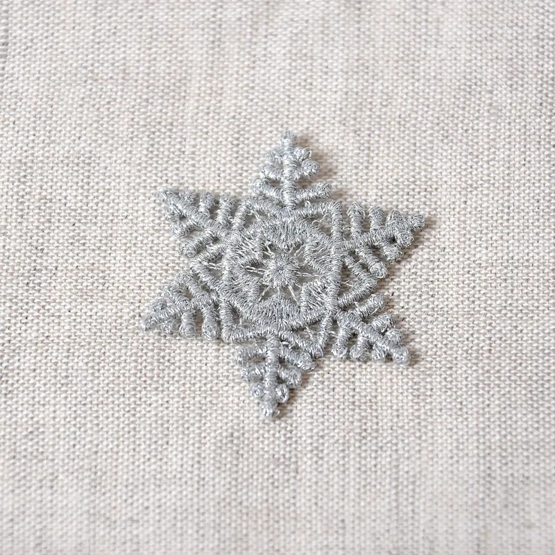 S ecusson flocon de neige - Argent