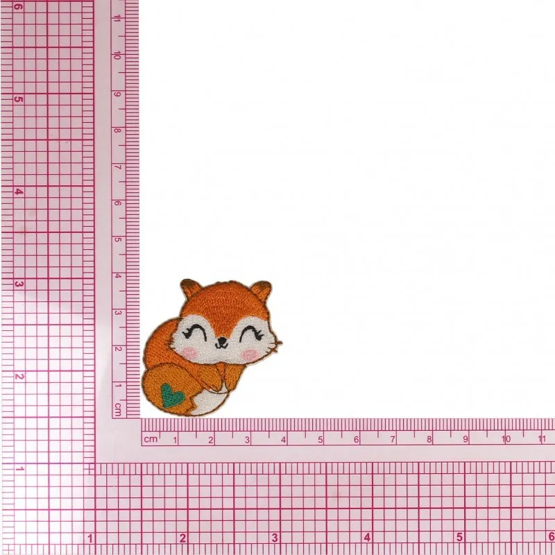 S ecusson petits animaux mignons - Renard