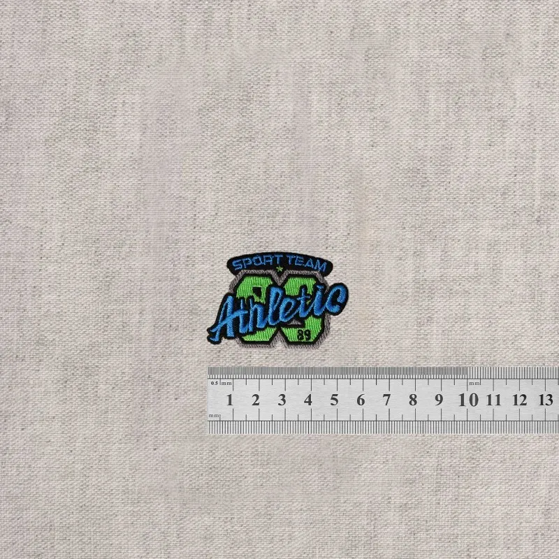 S ecusson sportif - Athletic vert