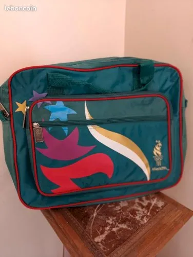 Sac de collection jeux olympiques 1996 à atlanta en bon etat (made in chiner)