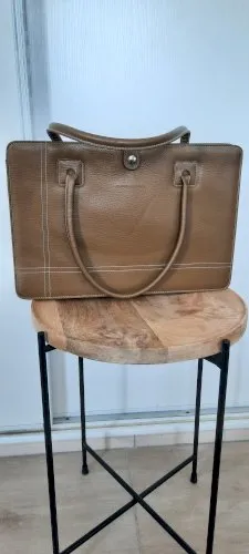 Sac Pierre Balmain en cuir vintage